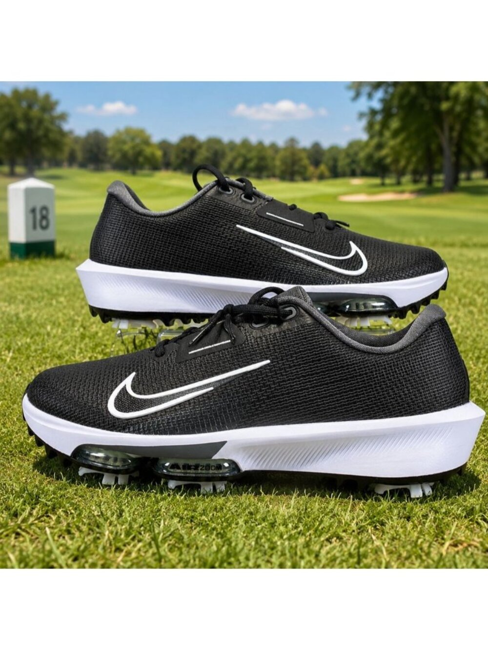 Nike Air Zoom Infinity Tour Next% 2 Black White FD0217-002 Men's 9 Golf Shoes